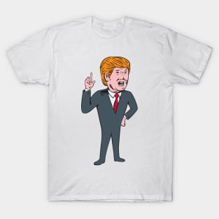 Donald Trump Republican Candidate Cartoon T-Shirt